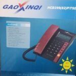 Gaoxinqi Telephone HCD399(82) - Stylish Black and Red Communication Hub